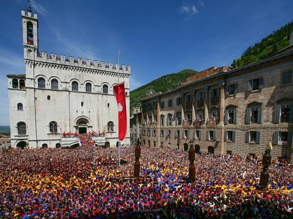 Appartamento Centro Storico Gubbio Eksteriør billede
